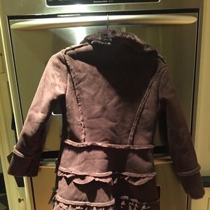 Widgeon Girls suede coat
